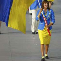 Украинцы прошли строем по стадиону в Пекине (ФОТО) 
