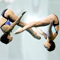 Украинские спортсменки заняли 7-е место в синхронных прыжках в воду