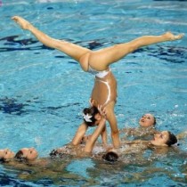 Все «золото» чемпионата Украины по синхронному плаванию осталось в Харькове