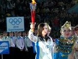 В Харькове зажгли огонь малых Олимпийских игр (ФОТО)