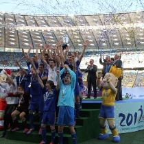 На Олимпийском состоялся финал Школьного Евро-2012