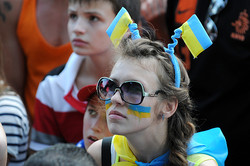 Украина-Франция: как болели в Харькове
