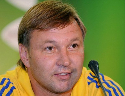 Национальная сборная Украины лишилась тренера