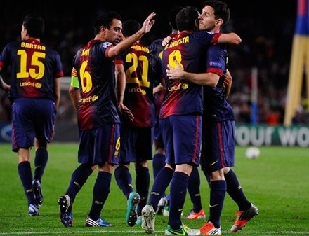 Барселона и Манчестер с трудом добиваются победы. Результаты первых матчей 3-го тура групового этапа Лиги чемпионов