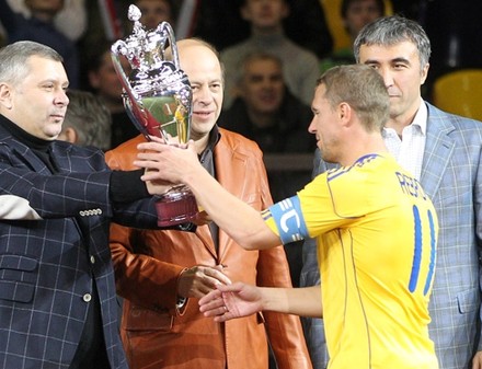 Сборная Украины по футболу взяла серебро на Кубке Легенд