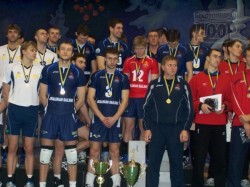Харьковский "Локомотив" - обладатель Кубка Украины 2010 г по волейболу
