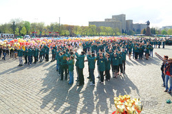 Cамый массовый в Украине флешмоб к Евро-2012