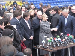 Тимошенко, Ярославский и другие - на "Металлисте" в день открытия