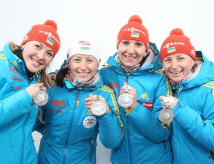 Сборная Украины по биатлону оказалась в тройке лучших команд мира