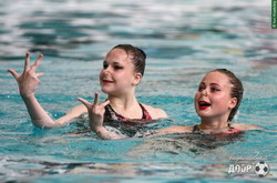 Летний чемпионат Украины по синхнонному плаванию прошел в Харькове