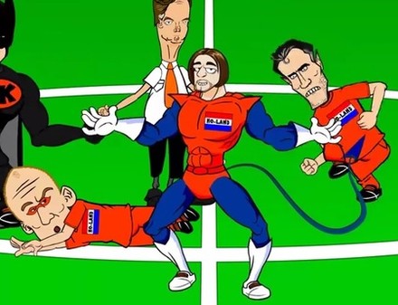 Крул-супермен: мульфильм и комиксы о герое матча Голландия-Коста-Рика