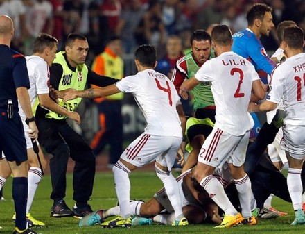 Матч Сербия - Албания переигран не будет