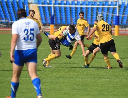 Олимп во второй раз обыграл Днепр в чемпионате Украины по регби