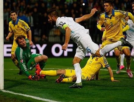 Украина вышла на Евро-2016