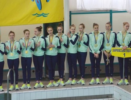 Харьковчанки выиграли Кубок Украины по синхронному плаванию