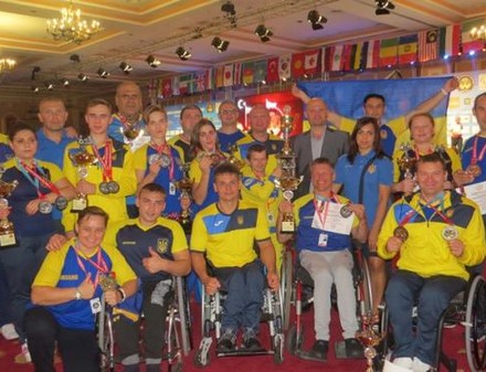 Паралимпийцы Харьковщины успешно выступили на чемпионате мира по армспорту