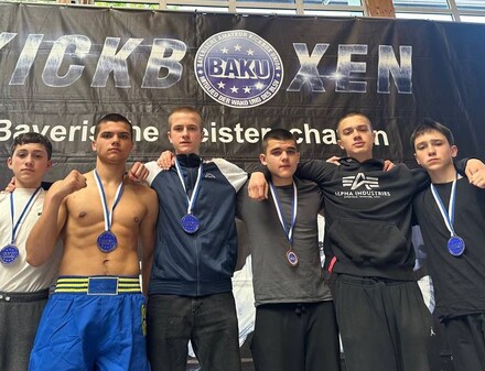 Бійці «Kars-München» вибороли медалі на першості Баварії з кікбоксингу за версією WAKO